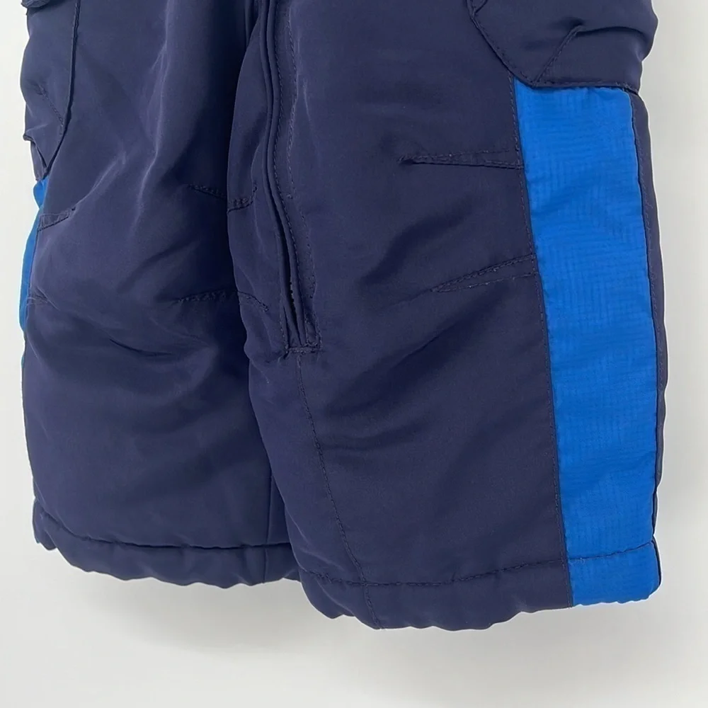 Zero Xposur Snow Bib Blue White Kids Size 12 Months